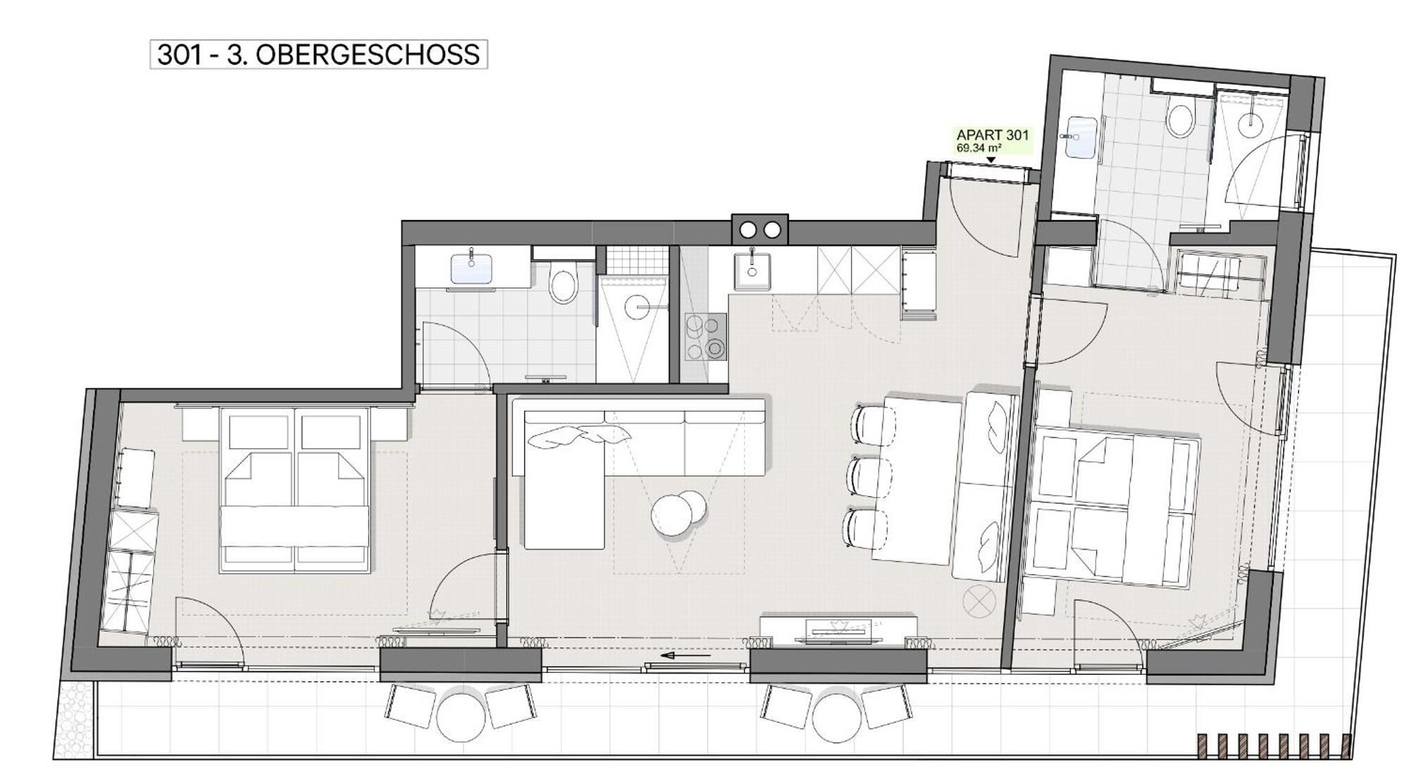 Appartement Supérieur avec Balcon